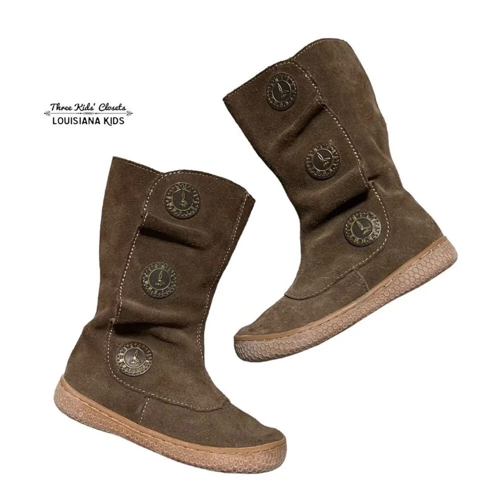Livie & Luca Sz 8 Marchita Tiempo Brown Suede Boots